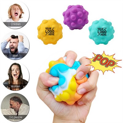 Pop It Stress Relief Ball for Kids - Fun and Engaging Sensory Toy