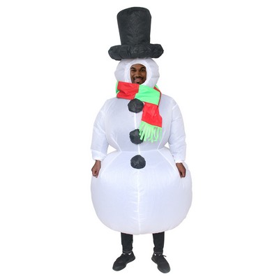 Snowman Inflatable Costume- In Stock