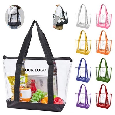 Clear Stadium Tote Bag