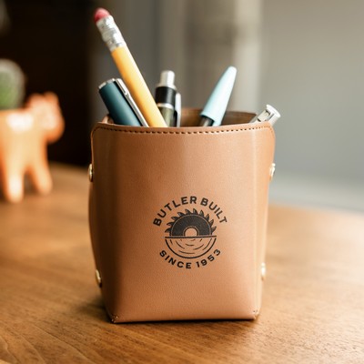 Eco-Deluxe Pencil Cup - Caramel