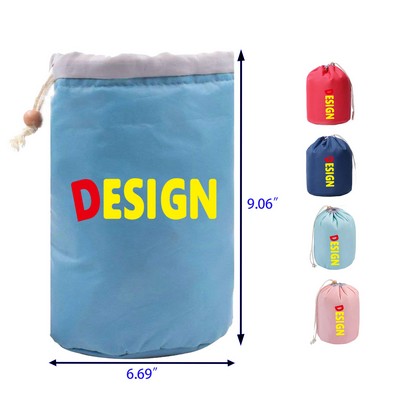 Makeup Bags Portable Drawstring Cosmetic Bag