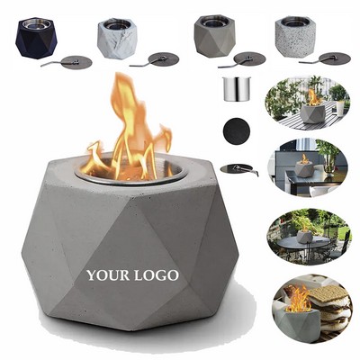 Camping Tabletop Fireplace Fire Pit Bowl