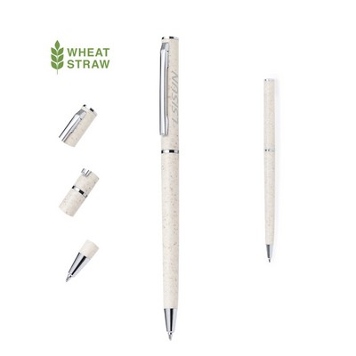 ECO-Wheat Straw Ballpoint Pen