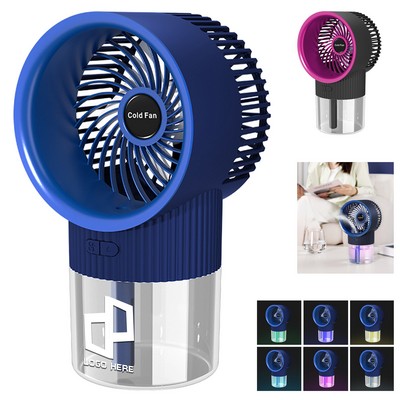 2-In-1 Mini Humidifier Fan