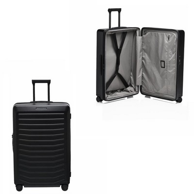 Bric's Porsche Roadster By Bric's 30 Inch Expandable Spinner Luggage - Black Matte