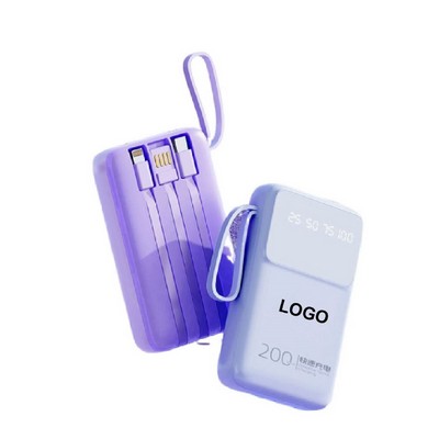 Mini Portable Charger 20000mA Power Bank