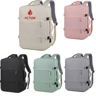 Travel Laptop Backpack&USB Charging Port