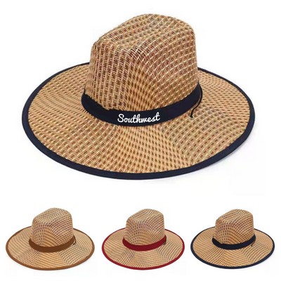 Summer Cowboy Straw Hat