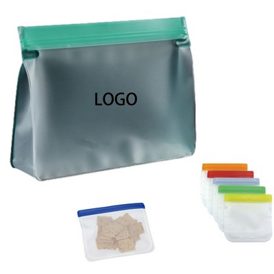 Frosted Textured Food Storage Bags