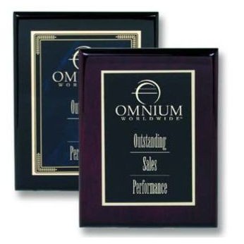 Piano Finish Plaque (8" x 10")