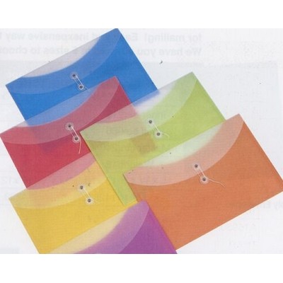 Assorted Pack 2 Pocket Poly Envelope (13 ¼" x 9")