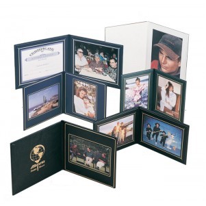 Superior Double Photo/Certificate Frame - Book Style (4"x6" Insert)