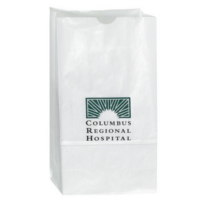 Number 10 White Grocery Bags (6 9/16"x4 1/16"x13 3/16")