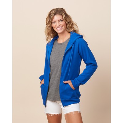 Enza Ladies Classic Fleece Full Zip Hood