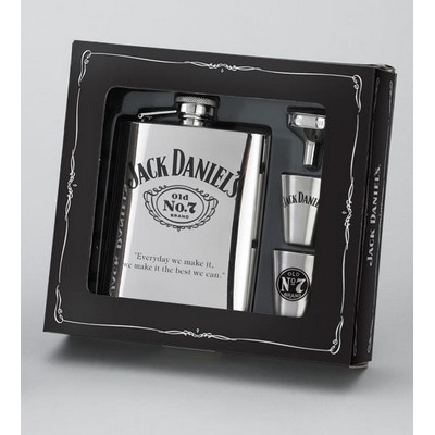 Jack Daniel's® Flask/Shot/Funnel Old #7 Brand Logo Gift Set