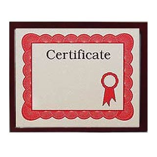 Walnut Certificate Frame (8½"x11")