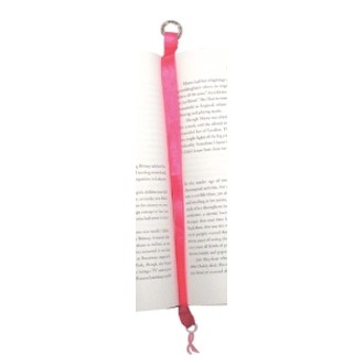 Ribbon Bookmark w/ 7/8" Charm