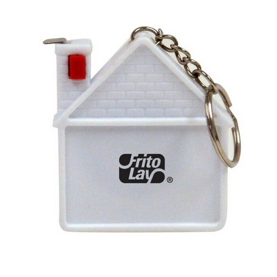 House Shape Tape Measure & Key Chain