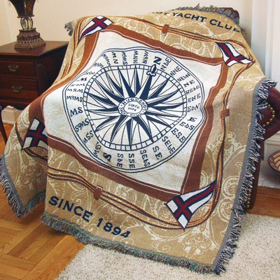 Custom Woven Tapestry Throw Blanket, Made in USA - Size L