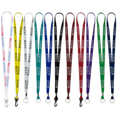 "LASALLE" 1/2" Import Air Ship Silkscreen Lanyard