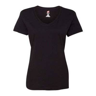 Hanes® Perfect-T Women's V-Neck T-Shirt