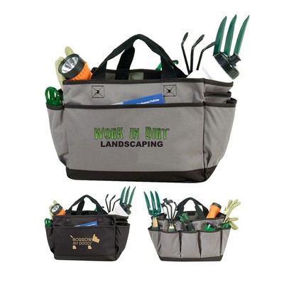 Polyester Gardening Tool Tote Bag