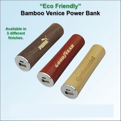 Bamboo Venice Power Bank 2000 mAh