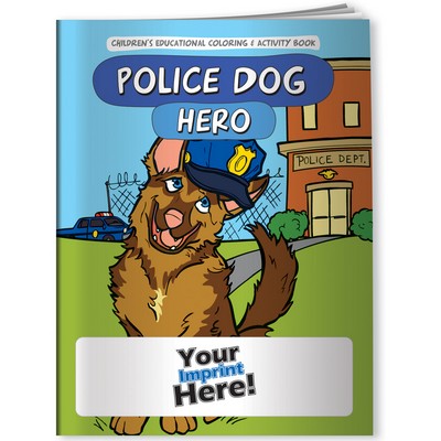 Coloring Book - Police Dog Hero