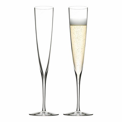 Waterford® Crystal Elegance 5.7 Oz. Champagne Trumpet Flute Glasses (Set of 2)