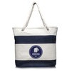 Striped Canvas Tote Bags (17.5"x13")