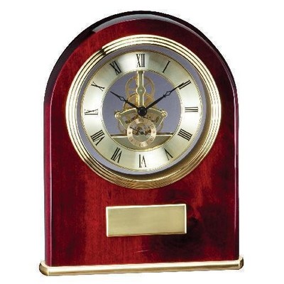 Rosewood Clock, 8" x 10 1/2"