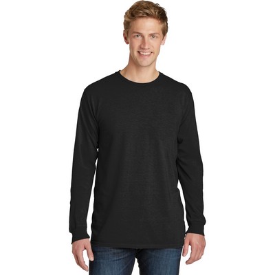 Port & Company® Beach Wash Garment-Dyed Long Sleeve Tee Shirt