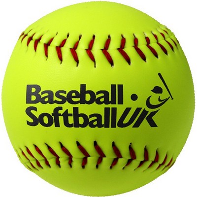 Softball - Synthetic Leather Optic Yellow, Promotional