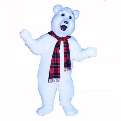 Snow Bear Mascot Costume