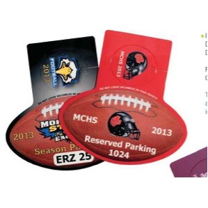 CombiPass Football Shape with Key Card