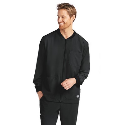 Barco - Skechers - Men's Three Pocket Zip-Up Structure Warm-Up Jacket