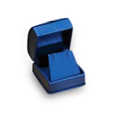 Leatherette Roll Top Stud Earring Box