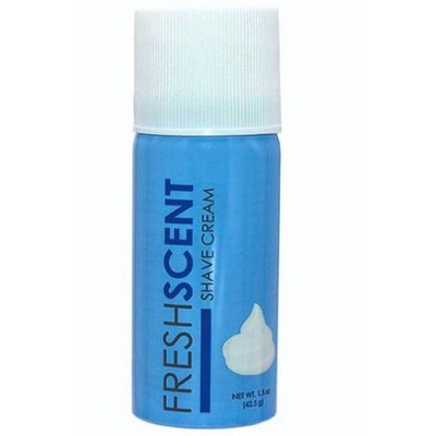 Freshscent Aerosol Shave Cream, 1.5 oz (Case of 1)