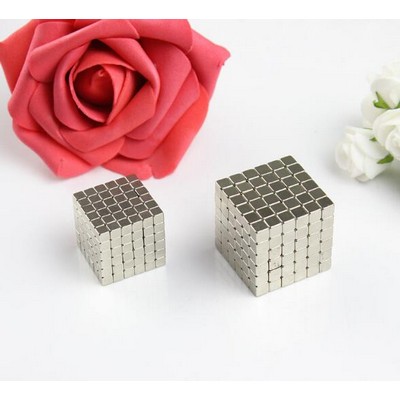 3 mm Silver Magnet Building Cubes (216 pcs)