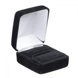 Echelon Velour Collection Ring Box (1 7/8"x2 1/4"x1 3/8")