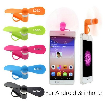 Mini USB Cellphone Fan