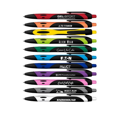 Gel Sport Soft Touch Rubberized Hybrid Ink Gel Pen - Blue Writing Ink