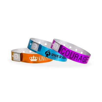 Plastic Holographic Custom Wristbands