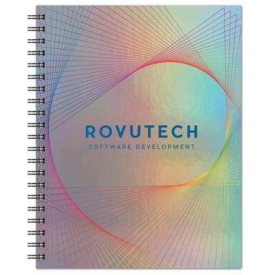 Holographic Rainbow™ Journal Large NoteBook (8.5"x11")