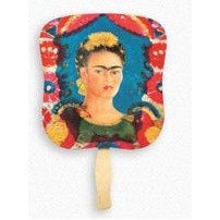 Digitally-Printed Hand Fan w/4-Color Process Front & Back