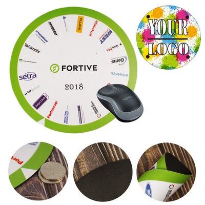 Full Color Round Mouse Pad