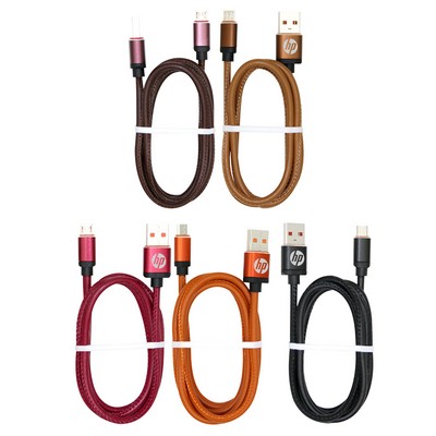 The Leather USB Charging Cable (Shorter Prod Time)