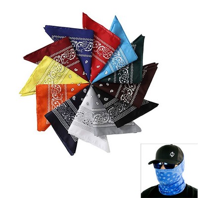 Square Bandana Head Wrap Scarf Wristband