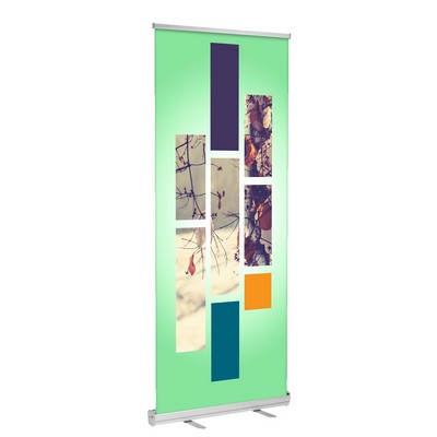 Standard Retractable Banner Stand - 47" x 81" - 24 Hr Service