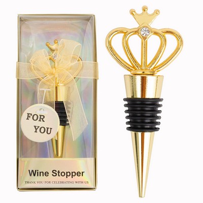 Creative Golden Crown Wine Stoppers